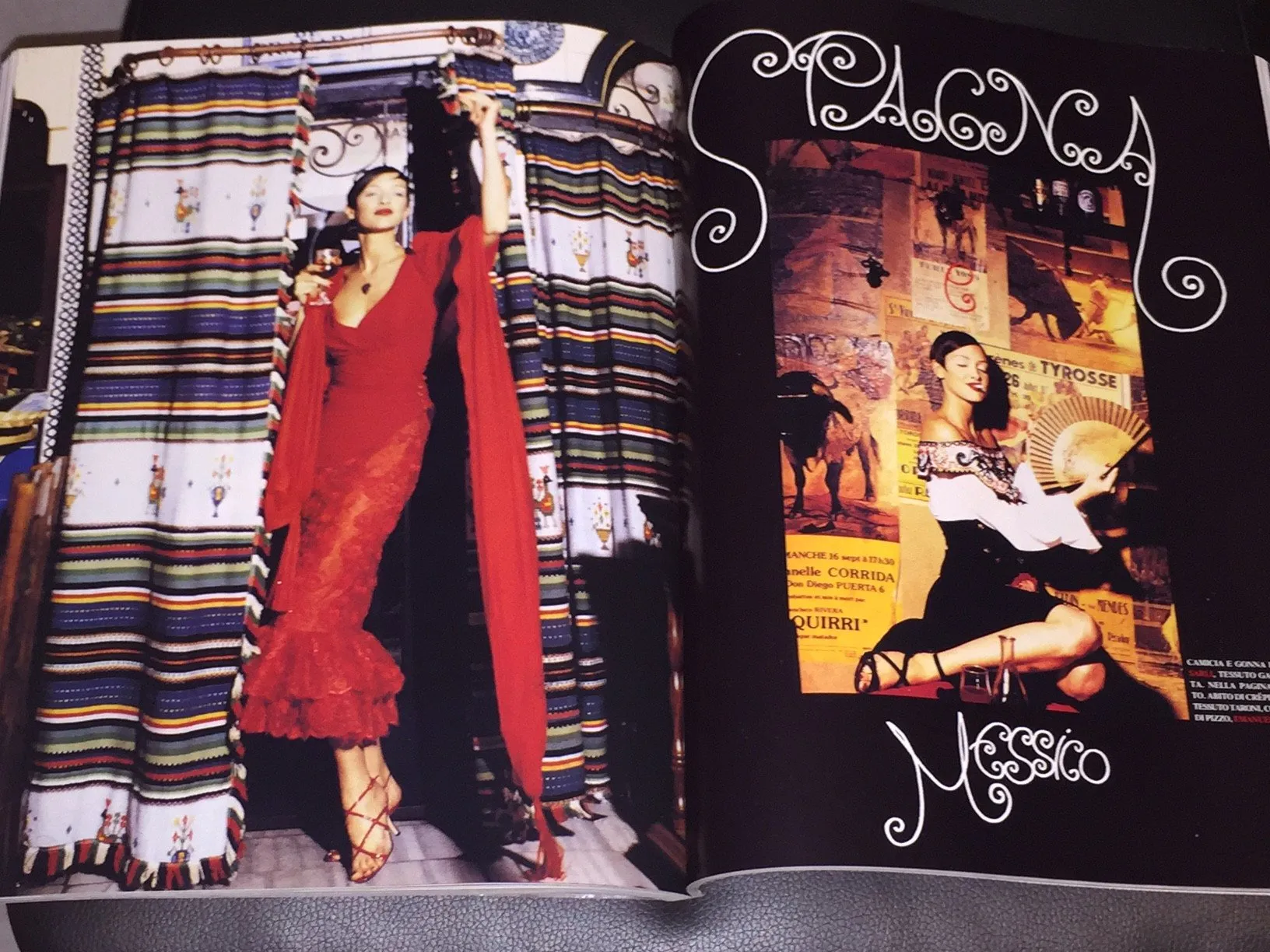 VOGUE Magazine Italia ALTA MODA March 1993 CARLA BRUNI Kate Moss HELENA CHRISTENSEN