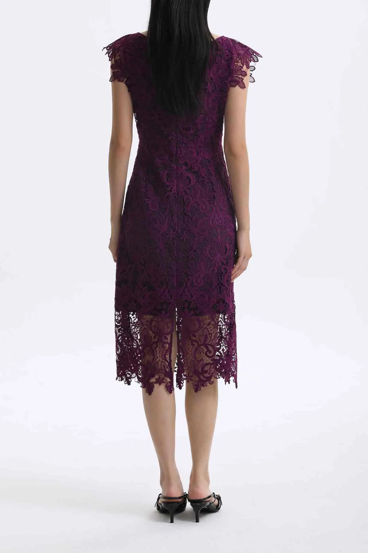 WATER SOLUBLE LACE DRESS