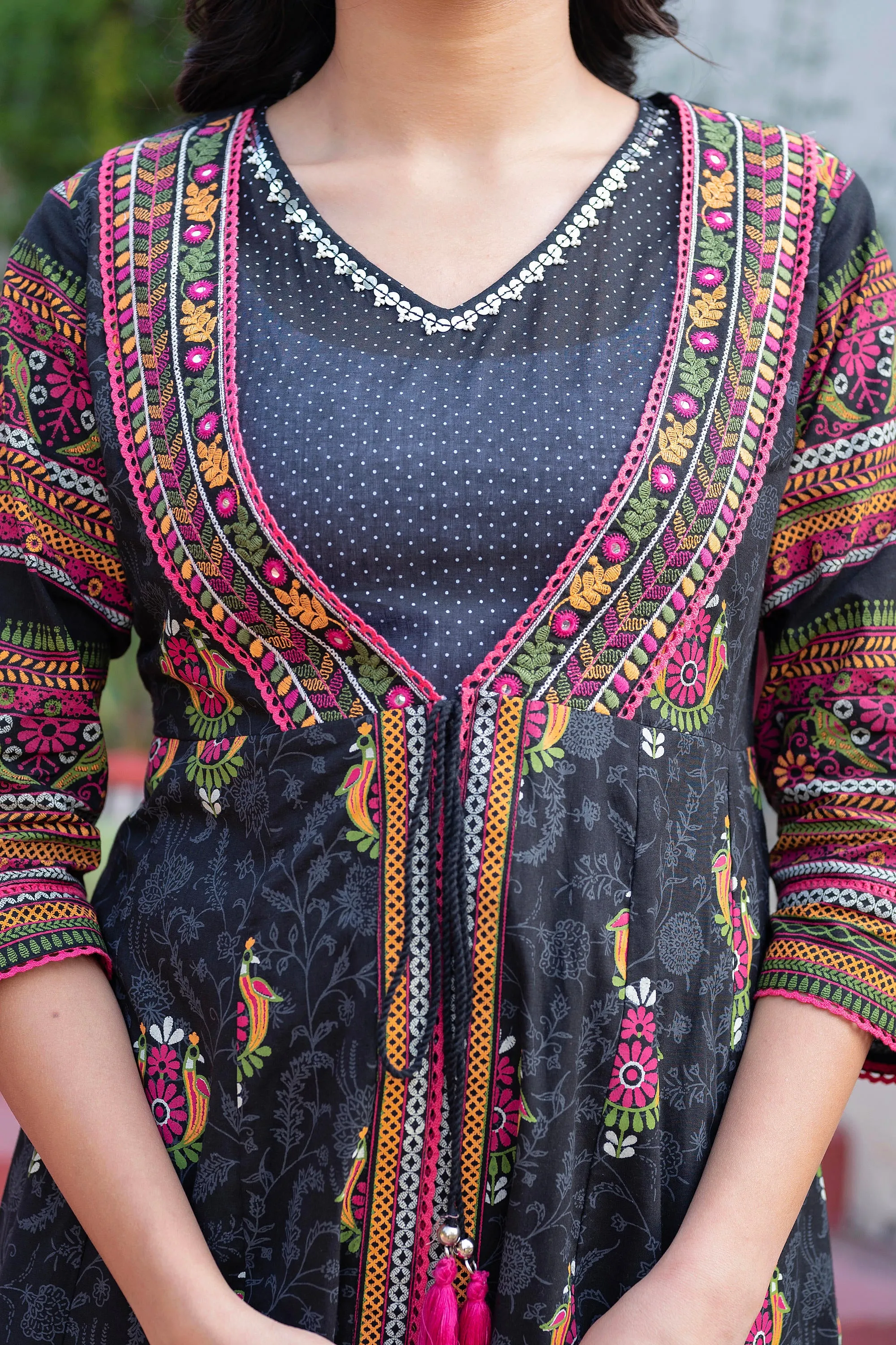 Women Printed Floral Fit & Flared Dress
