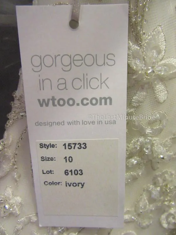 Wtoo by Watters Alea 15733 Size 10