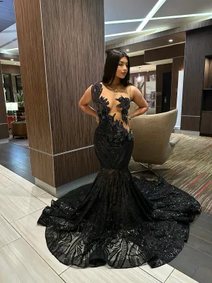 Zhane Gown 2.0 in Black