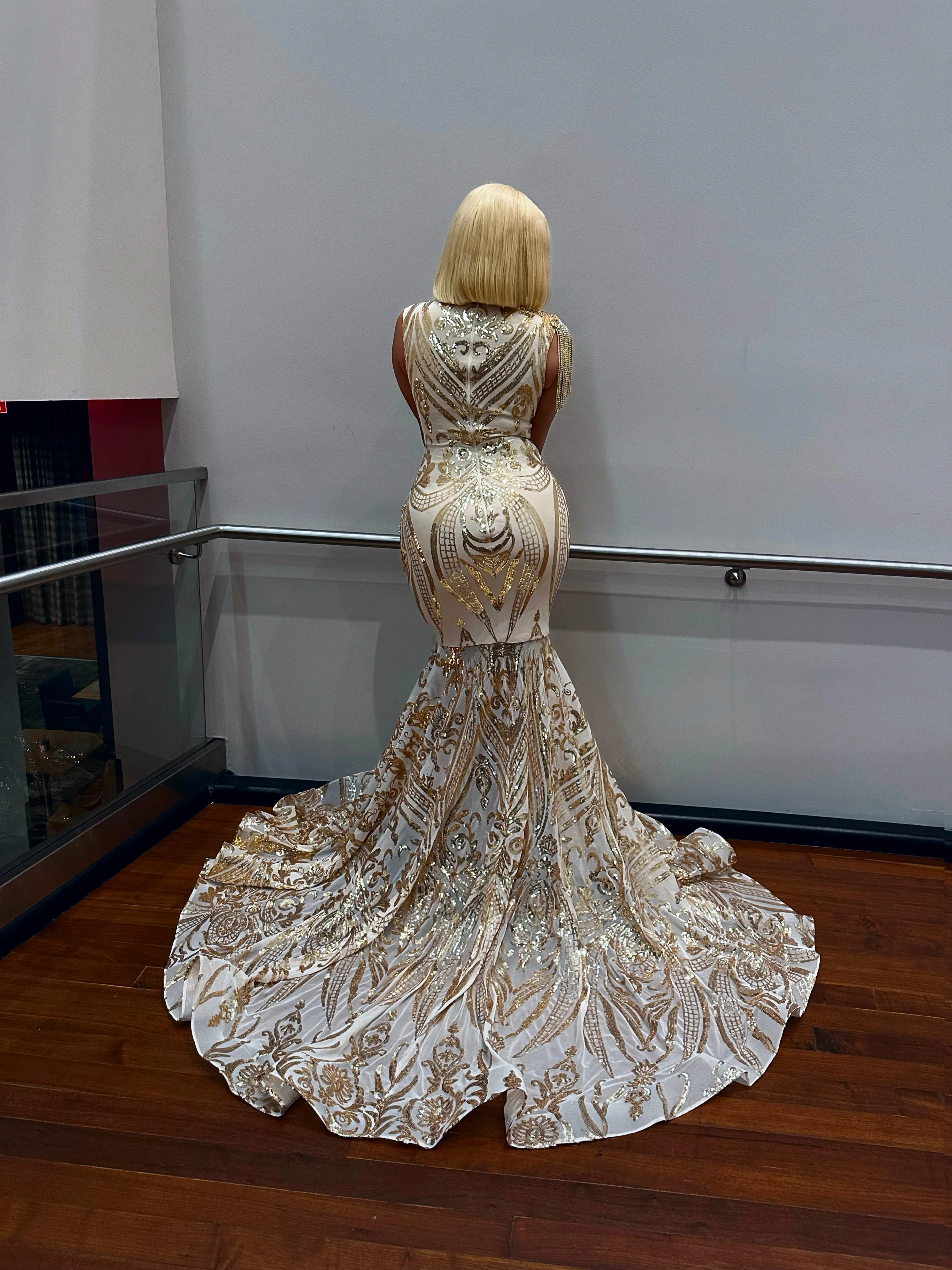 Zhane Gown 2.0 in Gold