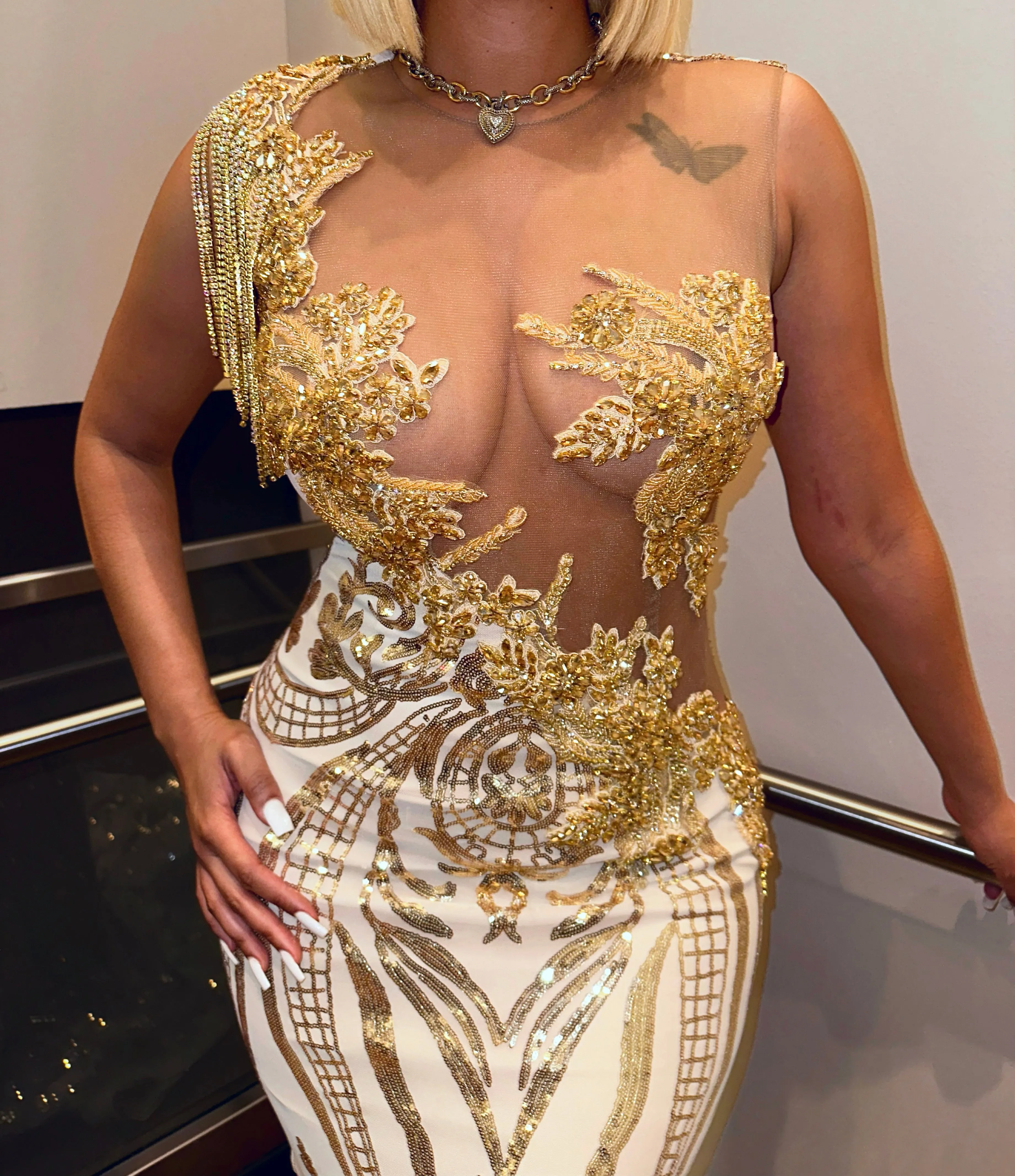 Zhane Gown 2.0 in Gold